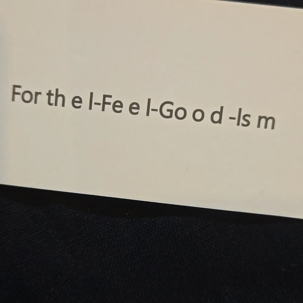 New Commense Black Linen Blend Button-Down Vest - Picture 3 of 9